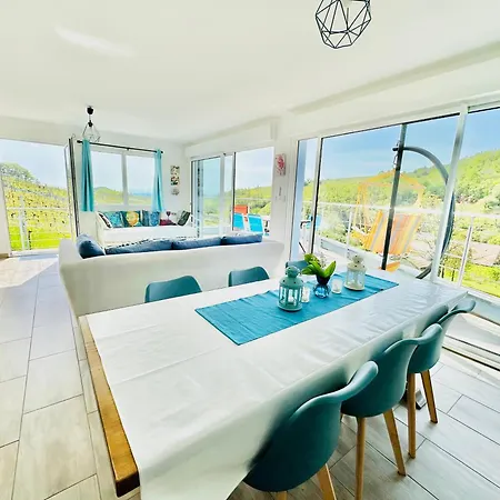Ferienwohnung Domaine BOHN Blue Winehouse Reichsfeld Exterior foto